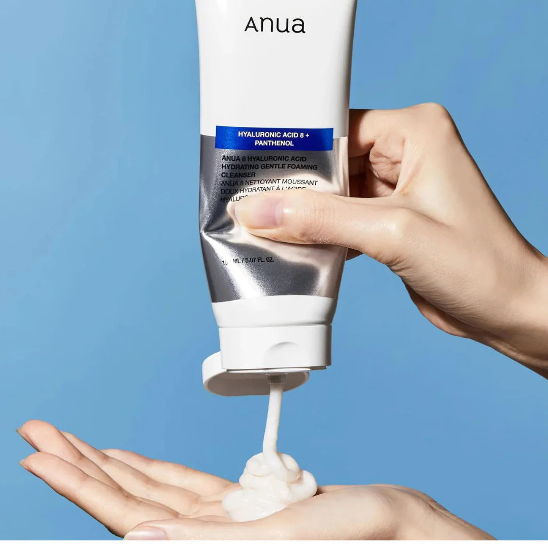8 Hyaluronic Acid Hydrating Gentle Foaming Cleanser - 150 ml Anua