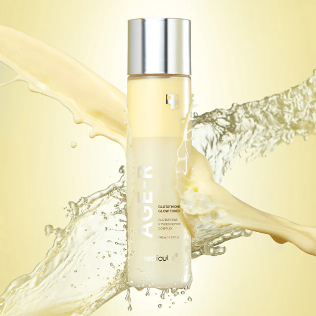 AGE-R Glutathione Glow Milk Toner - 140 ml Medicube