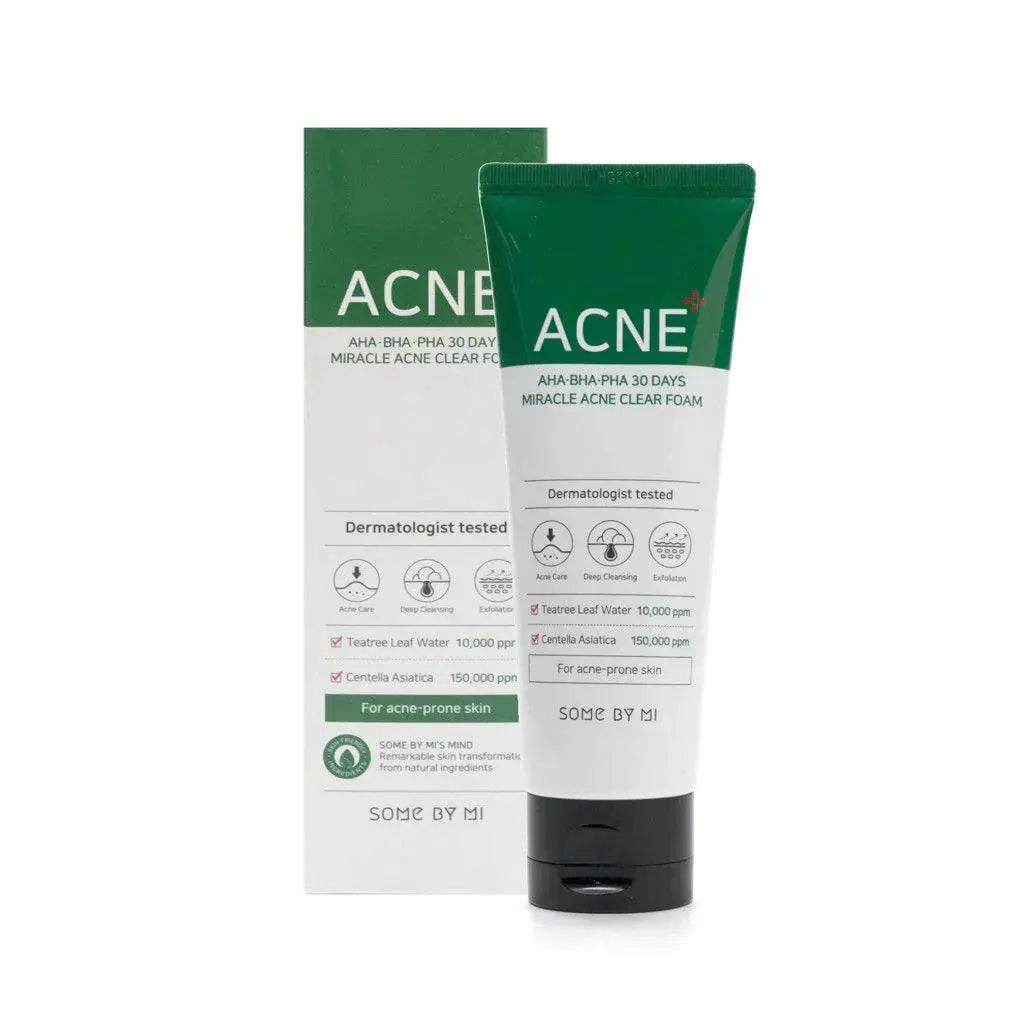 AHA BHA PHA 30 Days Miracle Foam - 100ml Some by Mi
