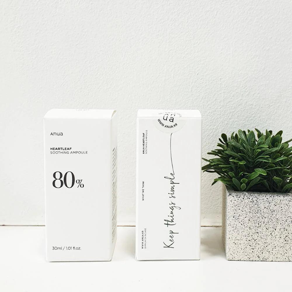 HeartLeaf 80% Soothing Ampoule - 30 ml Anua