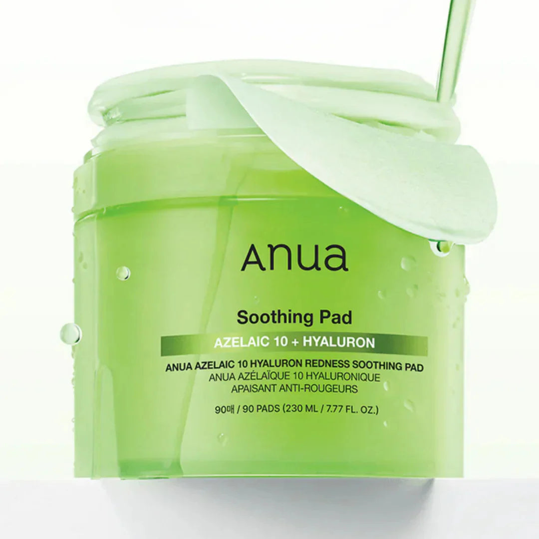 Azelaic 10 Hyaluron Redness Soothing Pad - 90 Pads Anua