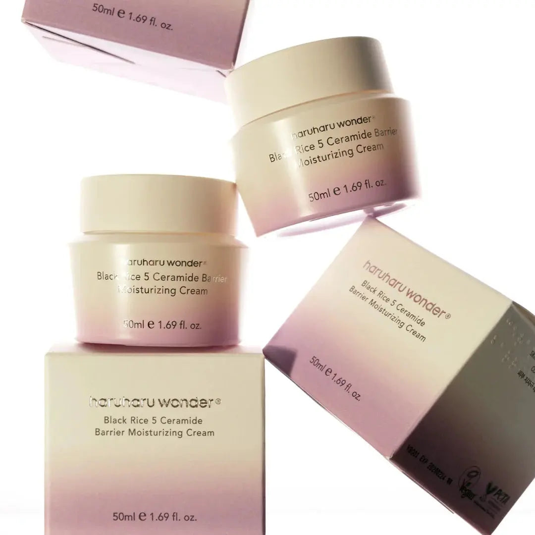 Black Rice 5 Ceramide Barrier Moisturizing Cream - 50 ml Haruharu Wonder