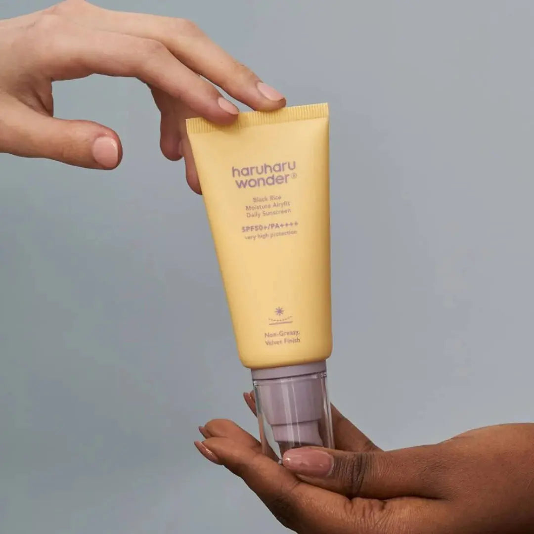 Black Rice Moisture Airyfit Sunscreen - 50 ml Haruharu Wonder