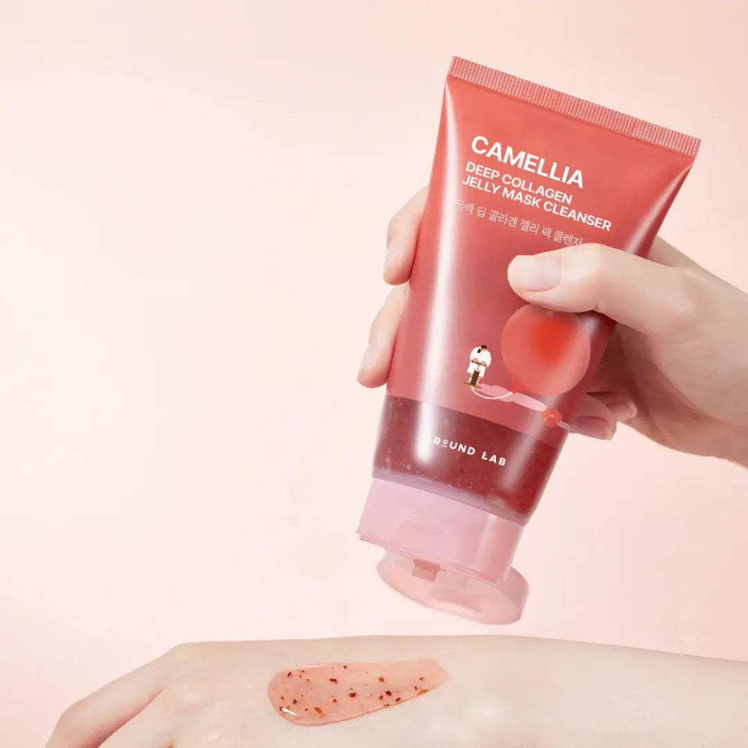 Camellia Deep Collagen Jelly Mask Cleanser - 150 ml Round Lab