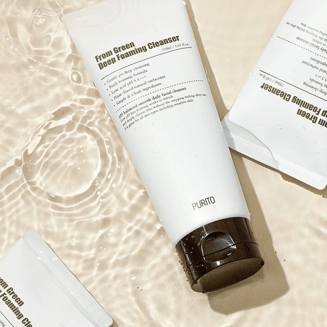 From Green Deep Foaming Cleanser - 150 ml Purito
