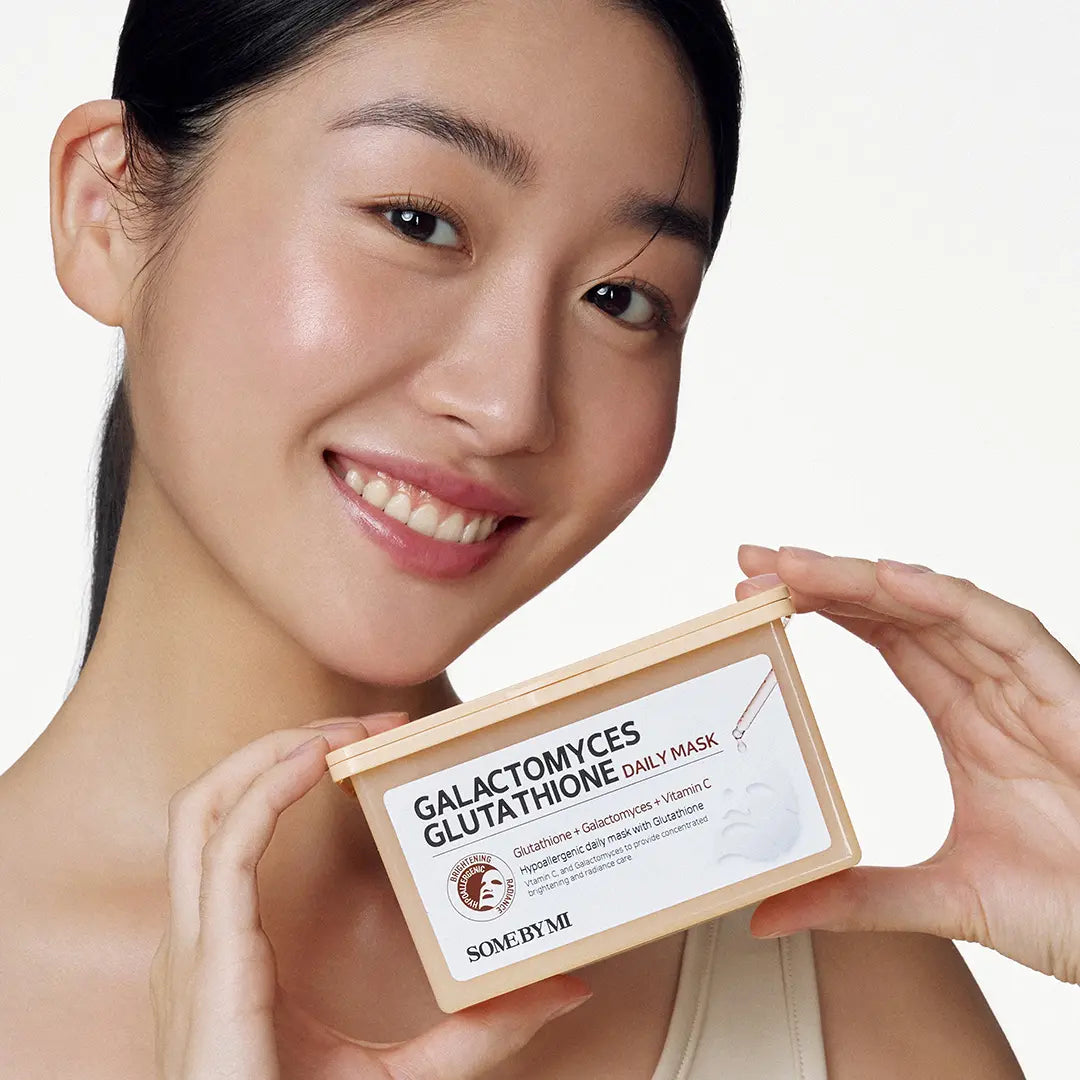 Galactomyces Glutathione Daily Mask - 30 Sheets Some by Mi