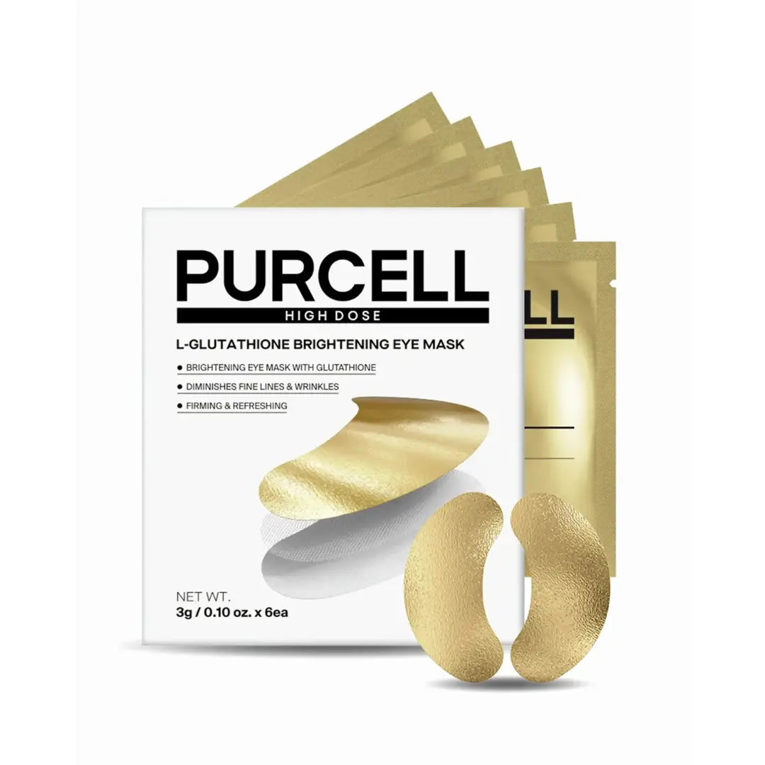 Glutathione Brightening Eye Mask - 6 Pcs PURCELL