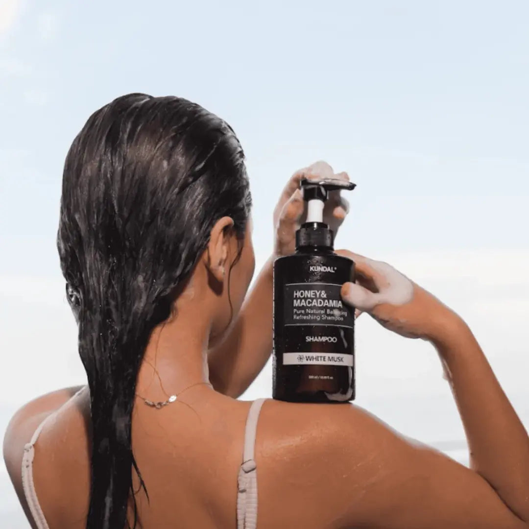 Honey & Macadamia Nature Shampoo - 500 ml KUNDAL