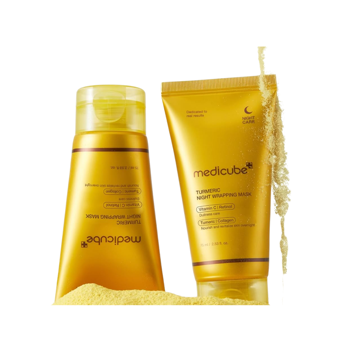 Kojic Acid Turmeric Overnight Wrapping Mask - 75 ml Medicube