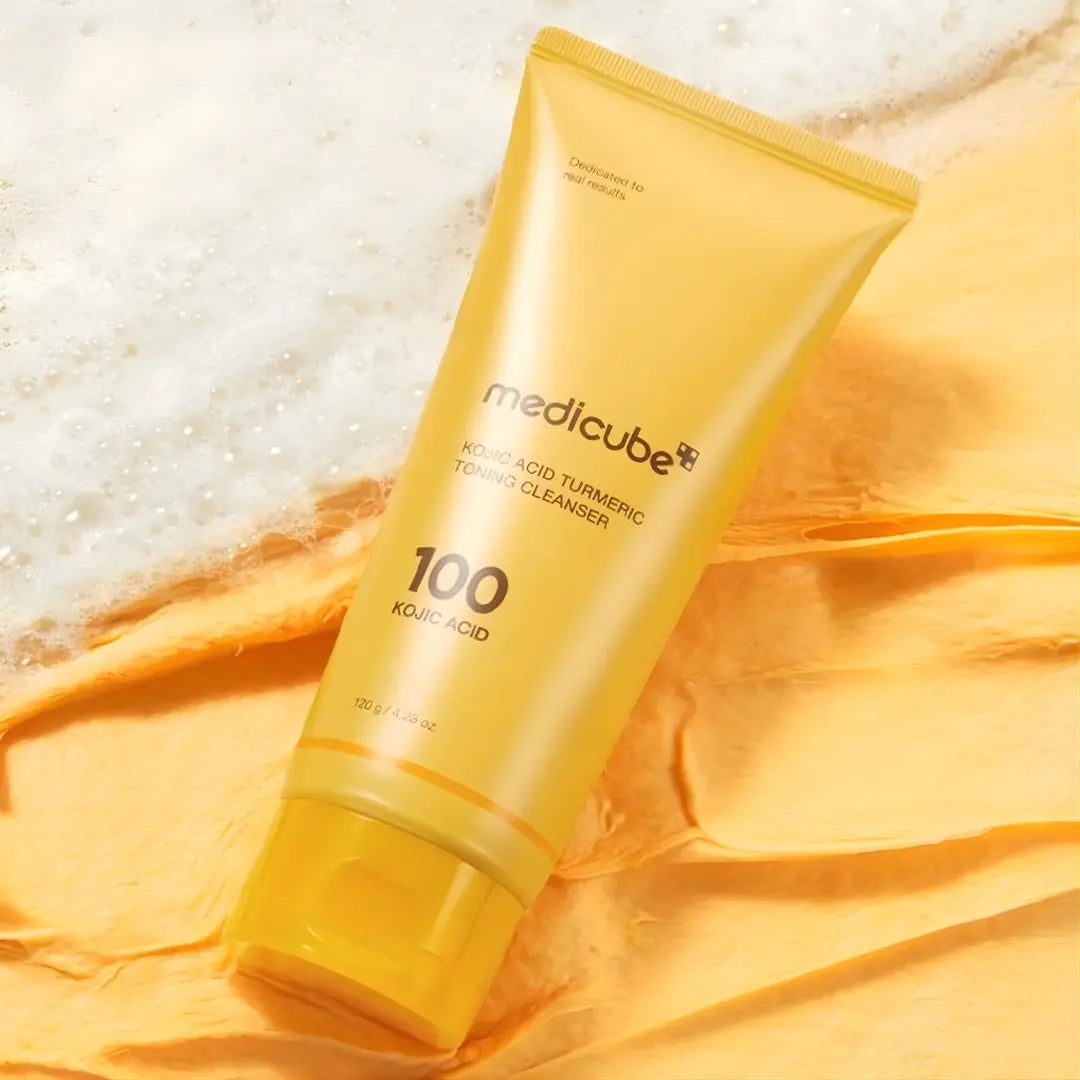 Kojic Acid Turmeric Toning Cleanser - 120 g Medicube