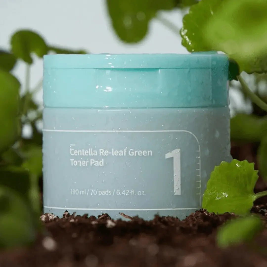 No. 1 Centella Re-leaf Green Toner Pad - 70 pads Numbuzin