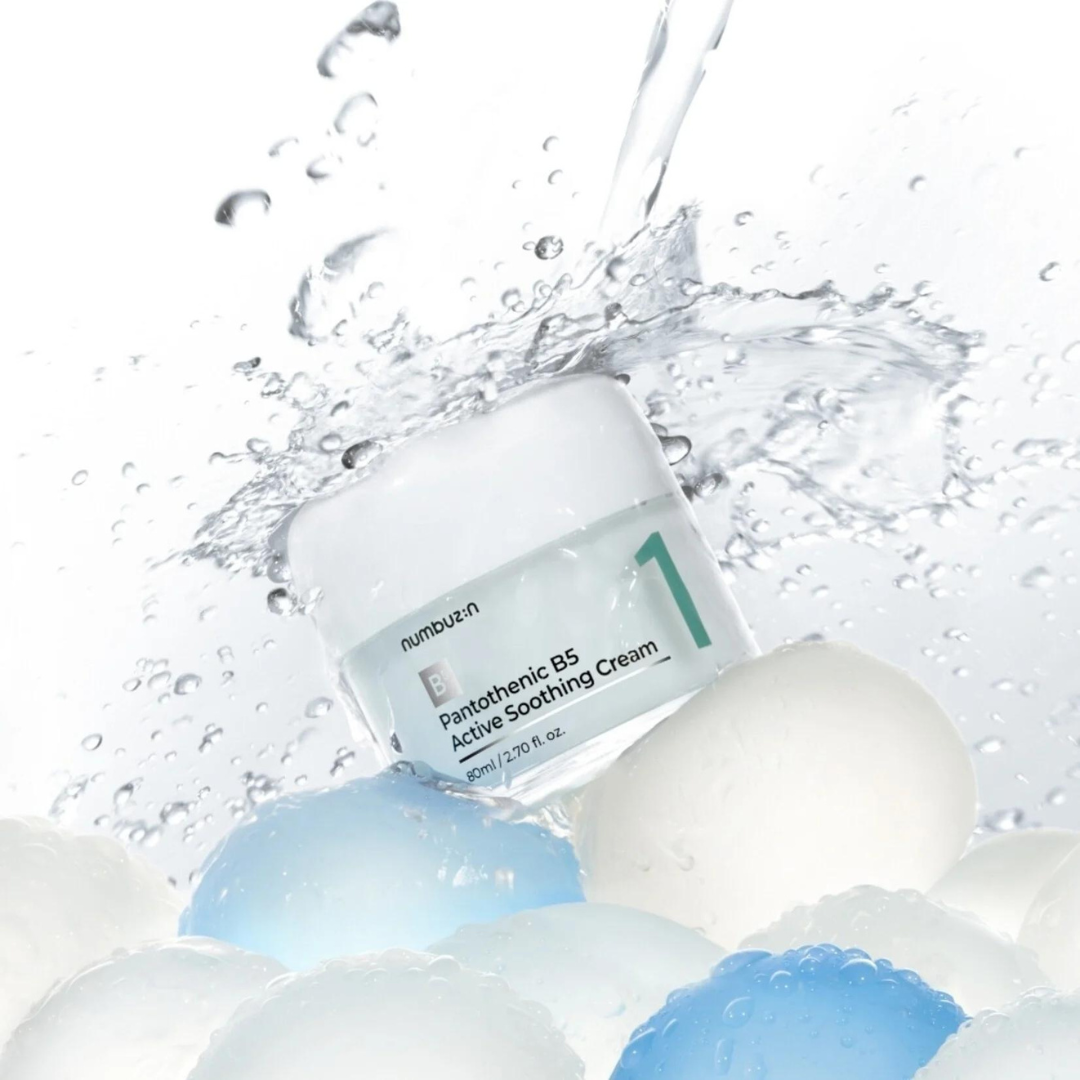 No.1 Pantothenic B5 Active Soothing Cream - 80 ml Numbuzin