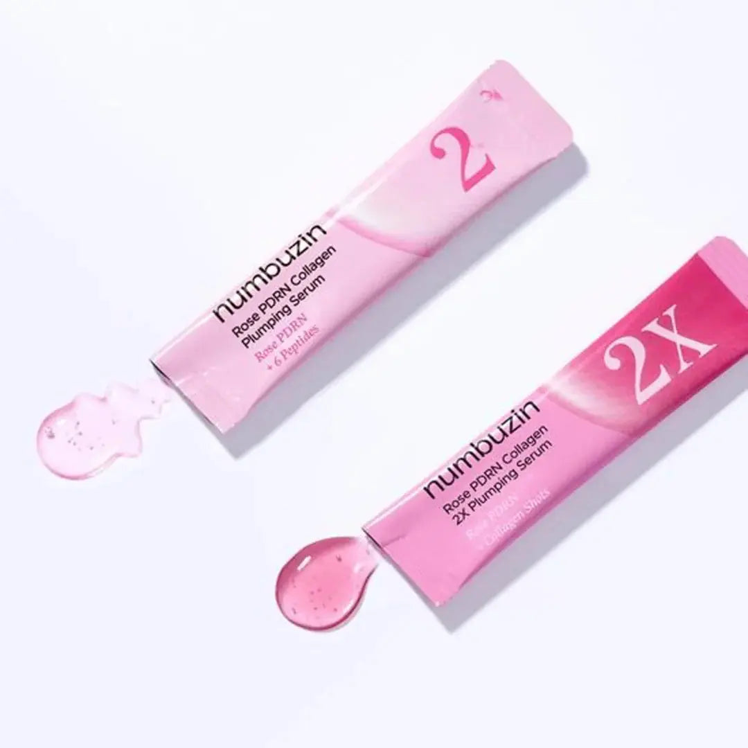 No. 2 Rose PDRN Collagen Plumping Serum - 1.2 ml x 10 Numbuzin