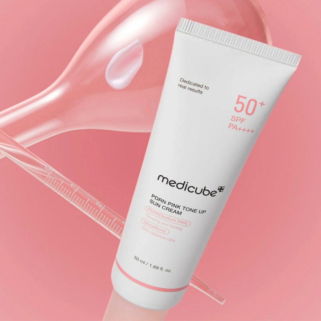 PDRN Pink Tone Up Sun Cream - 50 ml Medicube