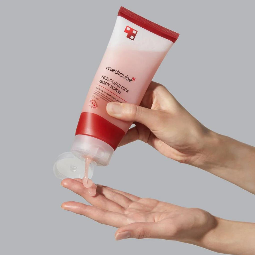 Red Clear Cica Body Scrub - 270 g Medicube