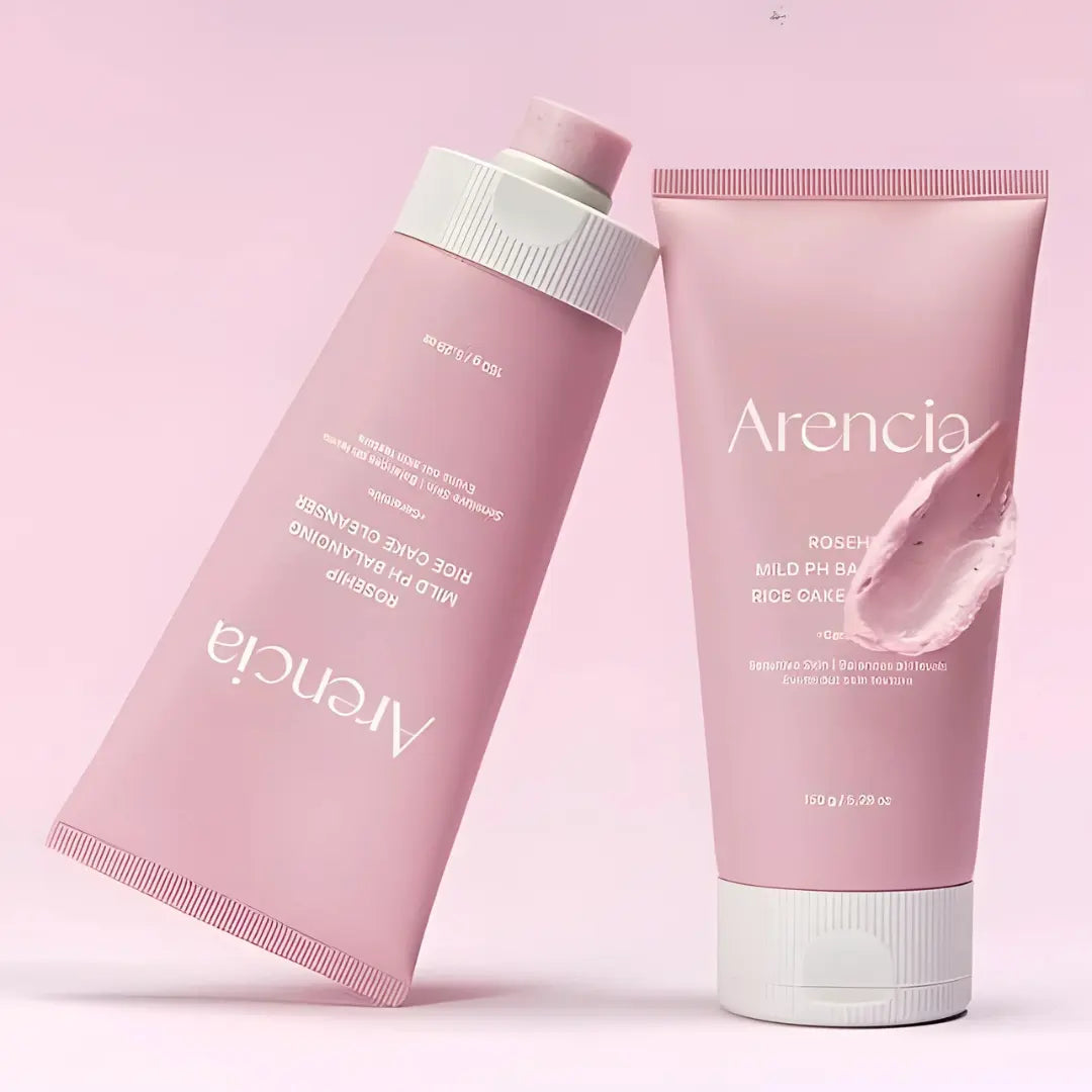 Rosehip Mild PH Balancing Rice Cake Cleanser - 150 g Arencia