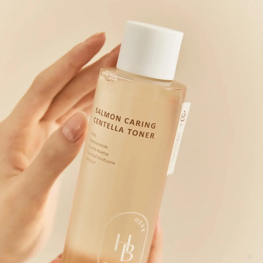 Salmon Caring Centella Toner - 200 ml HEVEBLUE