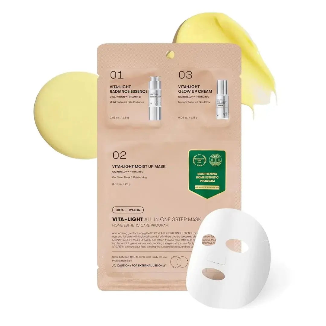 Vita-Light Reedle Shot All In One 3-Step Mask VT Cosmetics