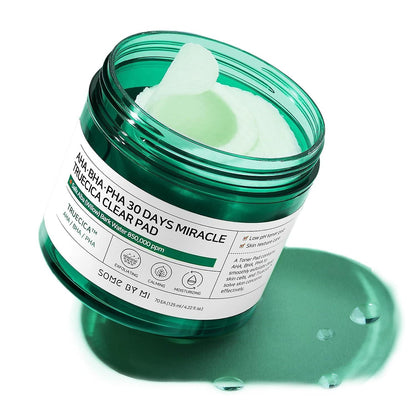 AHA BHA PHA 30 Days Miracle Truecica Clear Pad - 70 pads