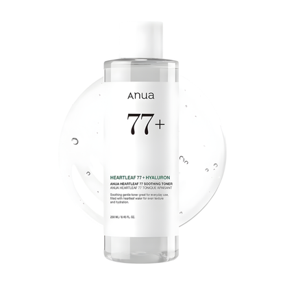 HeartLeaf 77% Soothing Toner - 250 ml Anua