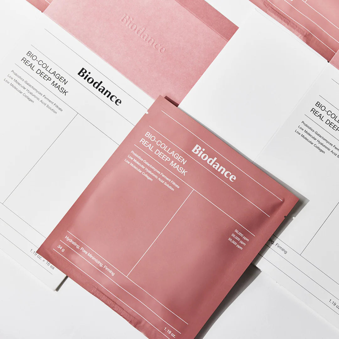 Bio-Collagen Real Deep Mask - 4 Sheet Masks