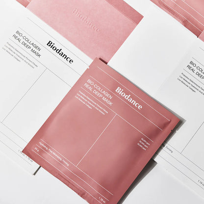 Bio-Collagen Real Deep Mask - 4 Sheet Masks