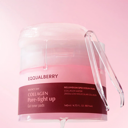 Collagen Pore-Tight Up Gel Toner Pads - 60 Pads