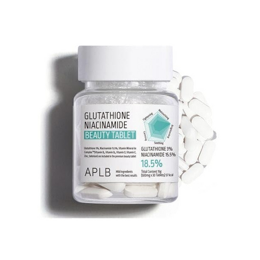 Glutathione Niacinamide Beauty Tablet - 500mg x 30 tablets APLB