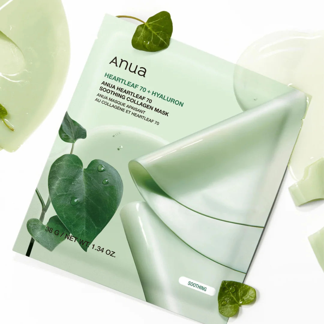 Heartleaf 70 Soothing Collagen Mask - 3 Types
