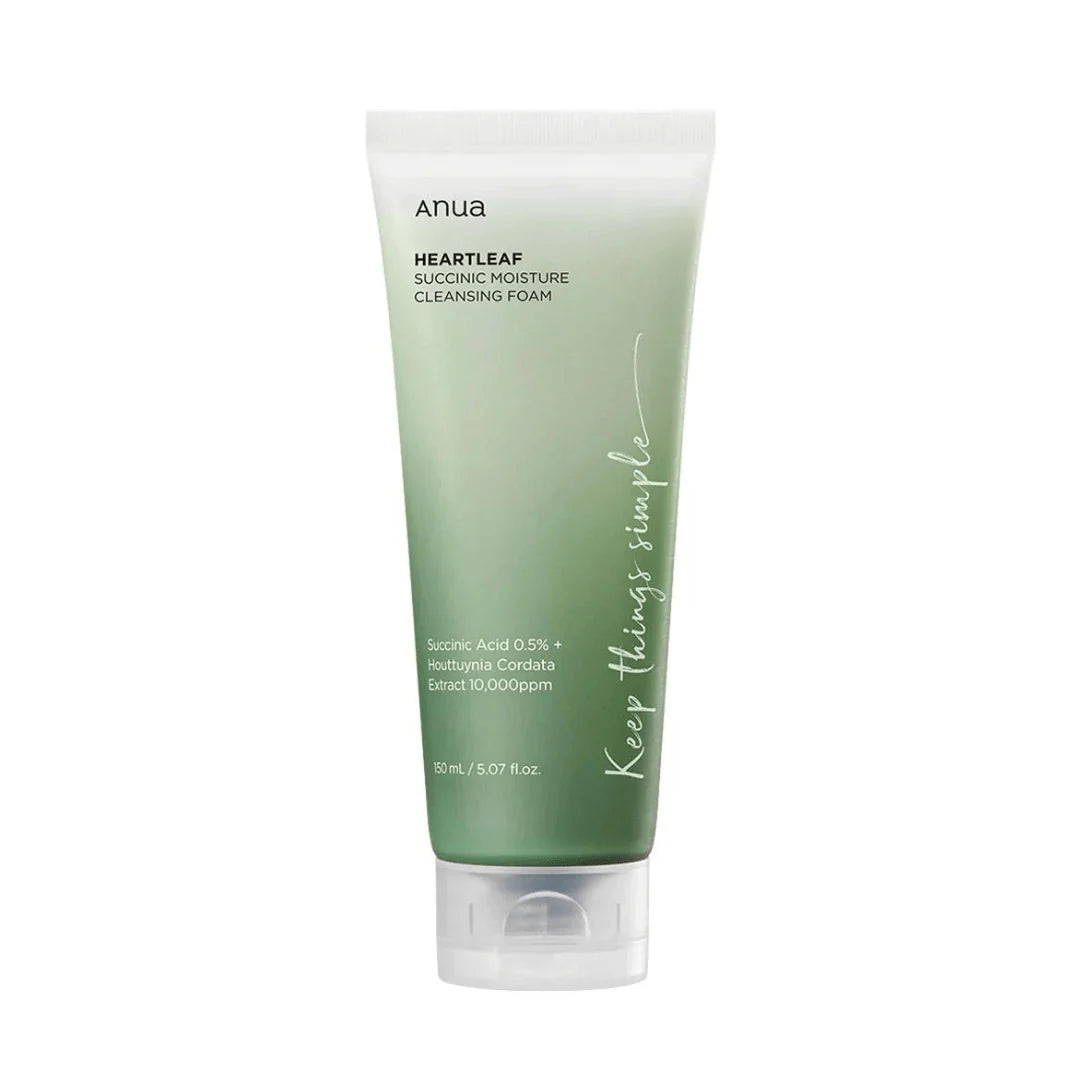 Heartleaf Succinic Moisture Cleansing Foam - 150 ml
