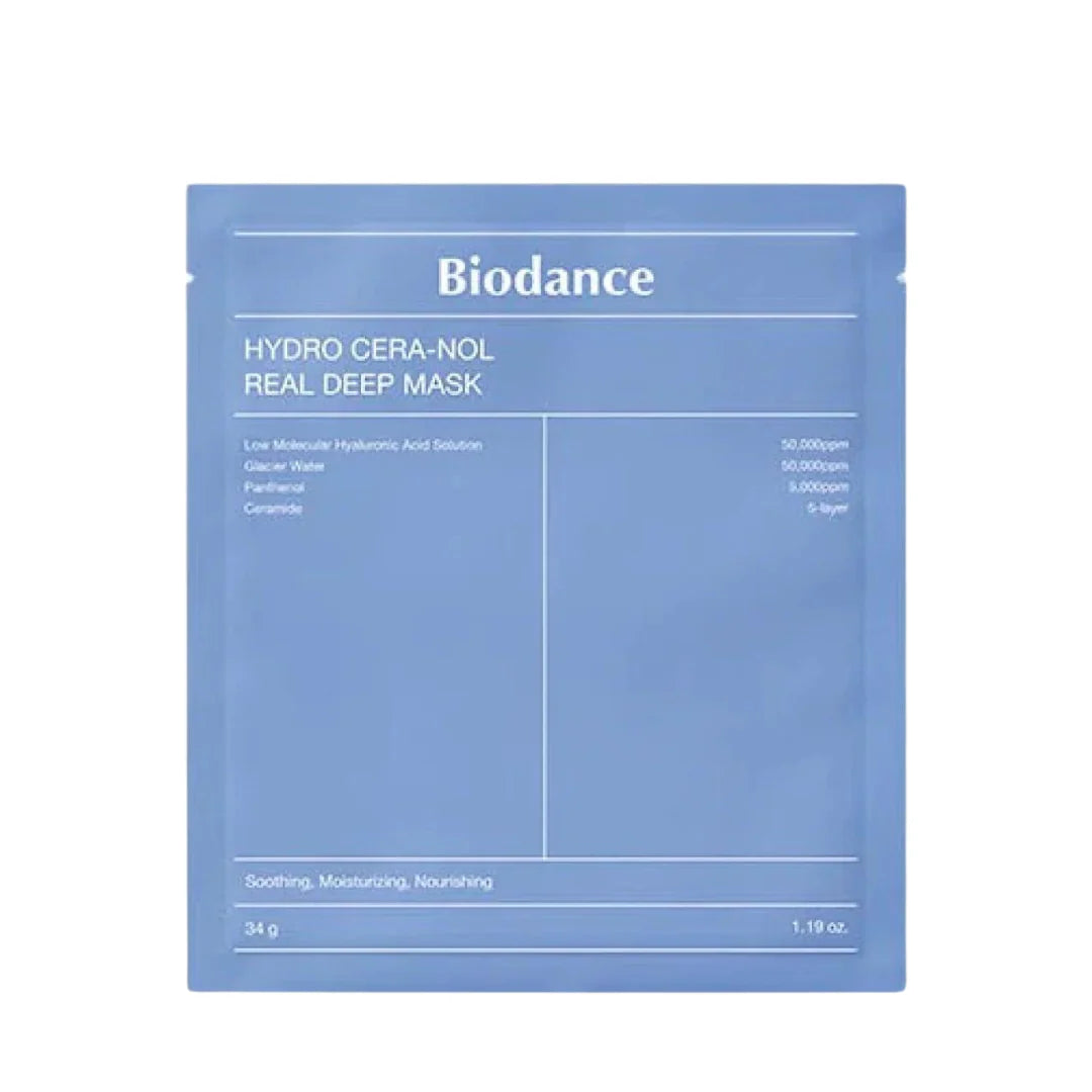 Hydro Cera-nol Real Deep Mask - 1 Box (4 pcs)