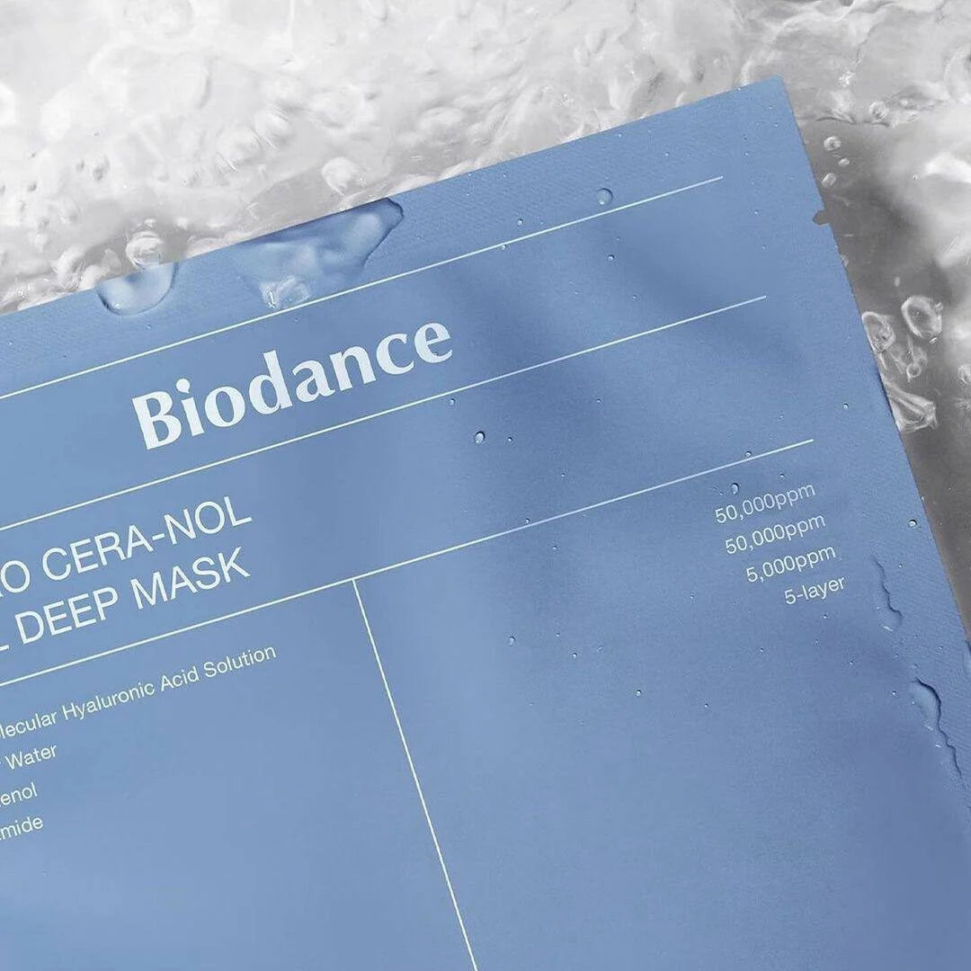 Hydro Cera-nol Real Deep Mask - 1 Box (4 pcs)