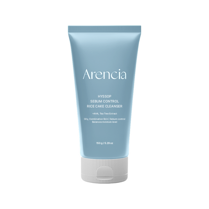 Hyssop Sebum Control Rice Cake Cleanser - 150g