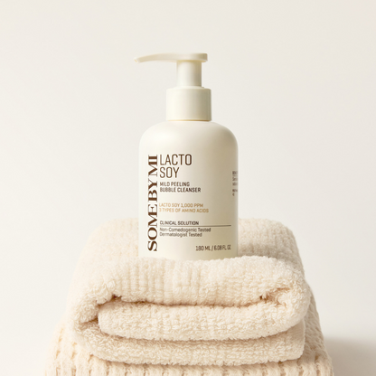 Lactosoy Mild Bubble Peeling Cleanser - 180 ml