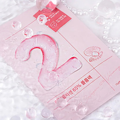 No. 2 Water Collagen 65% Voluming Sheet Mask - 4 Sheet Masks
