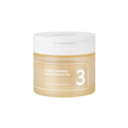 No.3 Radiance Glowing Jumbo Essence Pad - 70 Pads