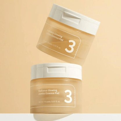 No.3 Radiance Glowing Jumbo Essence Pad - 70 Pads