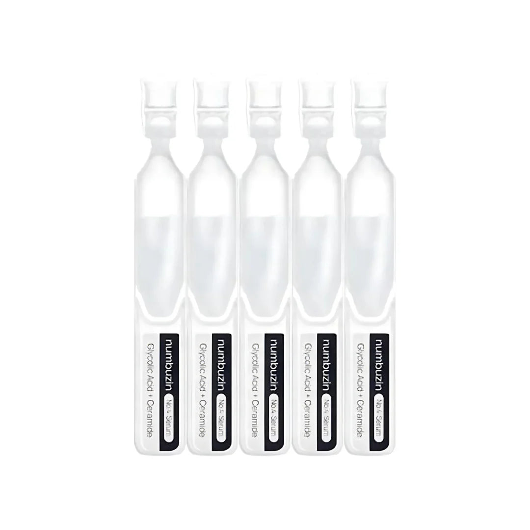 No.4 Ceramide AHA Glazed Skin Prep Serum - 1.3 ml x 10