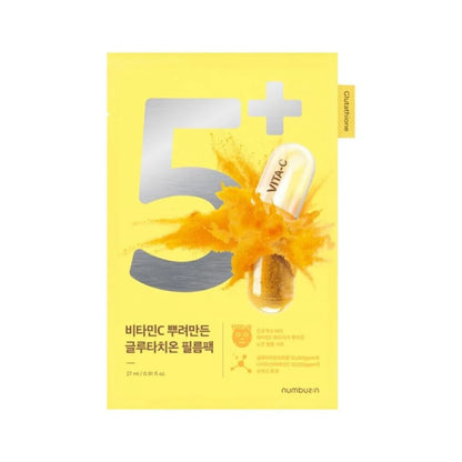 No. 5 Vitamin Spotlight Sheet Mask - 1 Sheet Mask