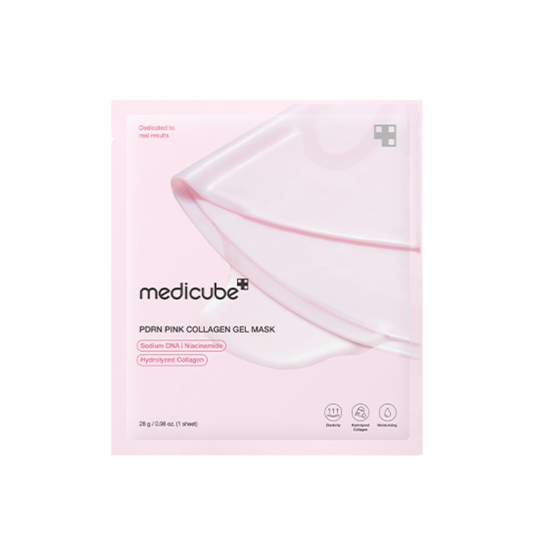 PDRN Pink Collagen Gel Mask - 4 Sheet Masks