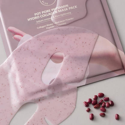 Pot Pore Peptamin Hydro Collagen Mask Pack - 4 Sheet Masks