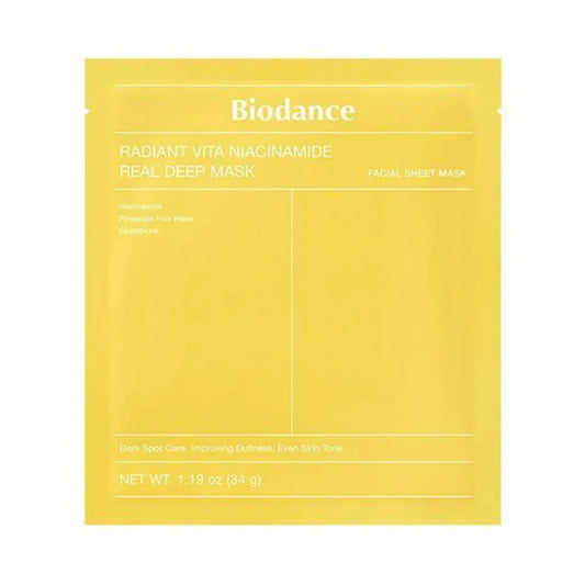 Radiant Vita Niacinamide Real Deep Mask - 4 Sheet Masks