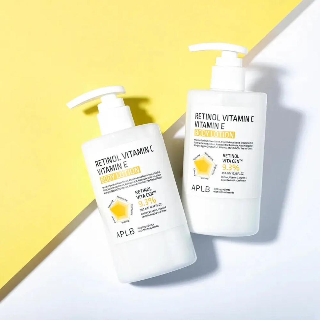 Retinol Vitamin C Vitamin E Body Lotion - 300 ml APLB