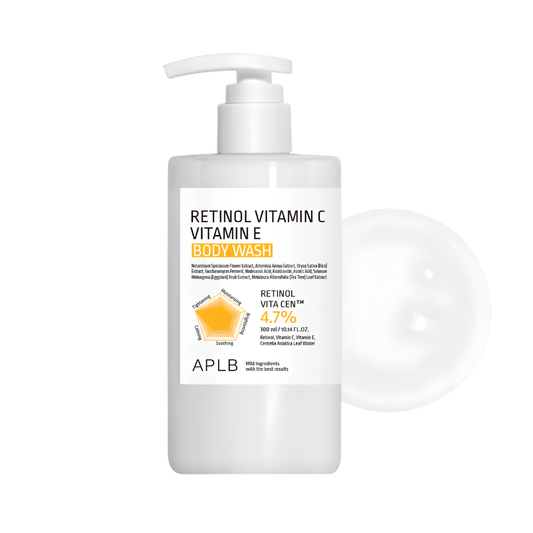 Retinol Vitamin C Vitamin E Body Wash - 300 ml APLB