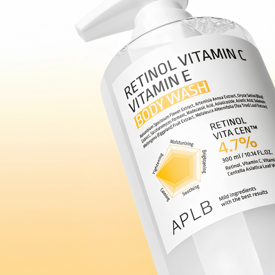 Retinol Vitamin C Vitamin E Body Wash - 300 ml APLB