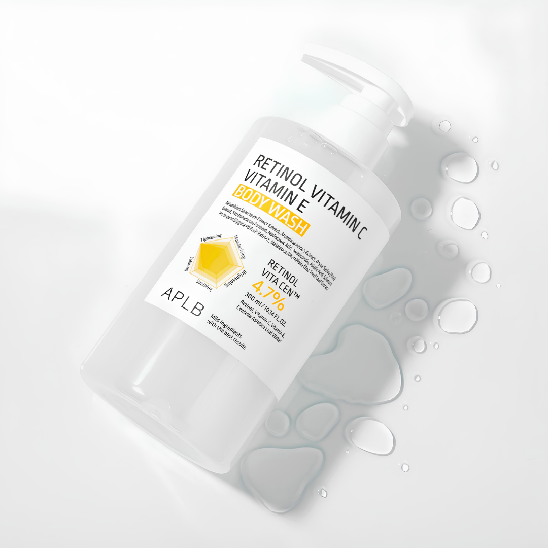 Retinol Vitamin C Vitamin E Body Wash - 300 ml APLB