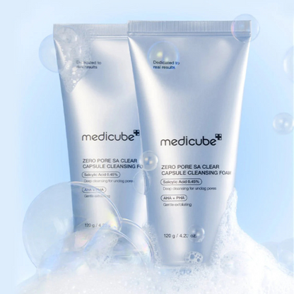 Zero Pore SA Clear Capsule Cleansing Foam -120 g